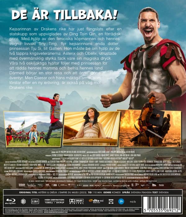 Asterix & Obelix / I Drakens rike (Blu-ray)