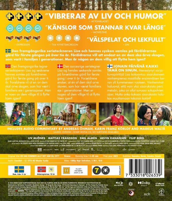 En dag kommer allt det här bli ditt (Blu-ray)
