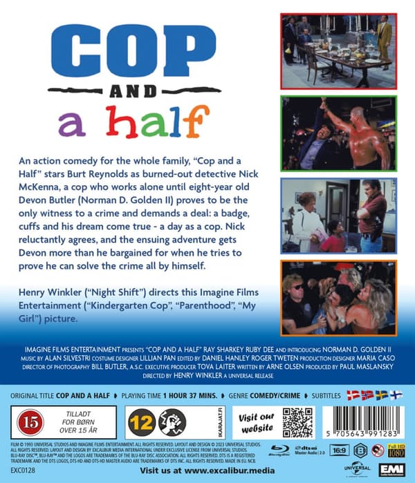 En och en halv snut (Blu-ray)