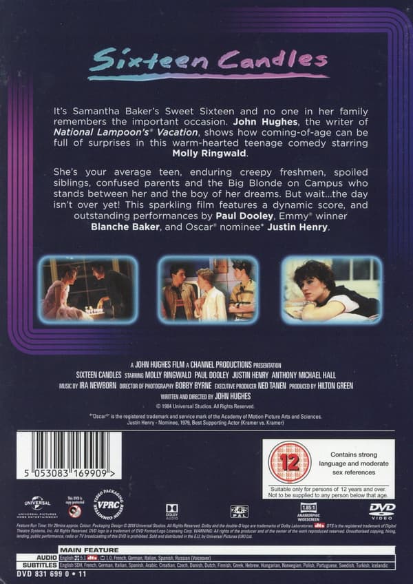 Sixteen candles (DVD)