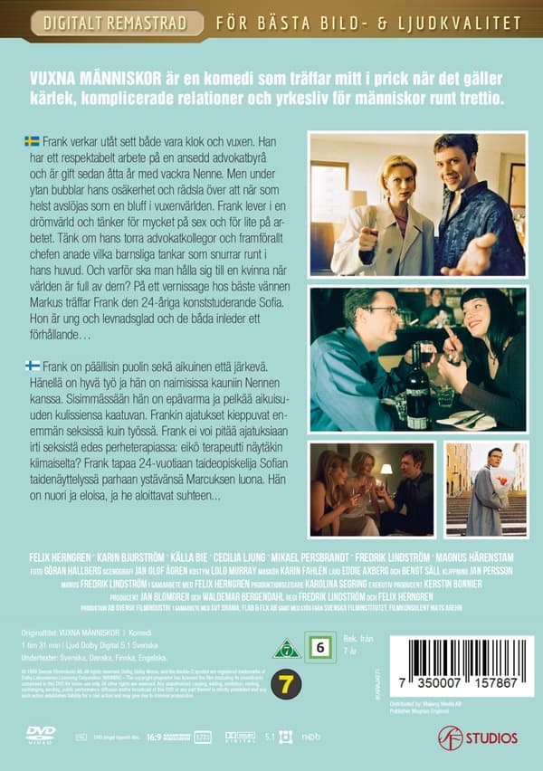 Vuxna människor - Remastrad (DVD)