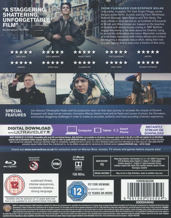 Dunkirk - Special Edition (2 Blu-ray)