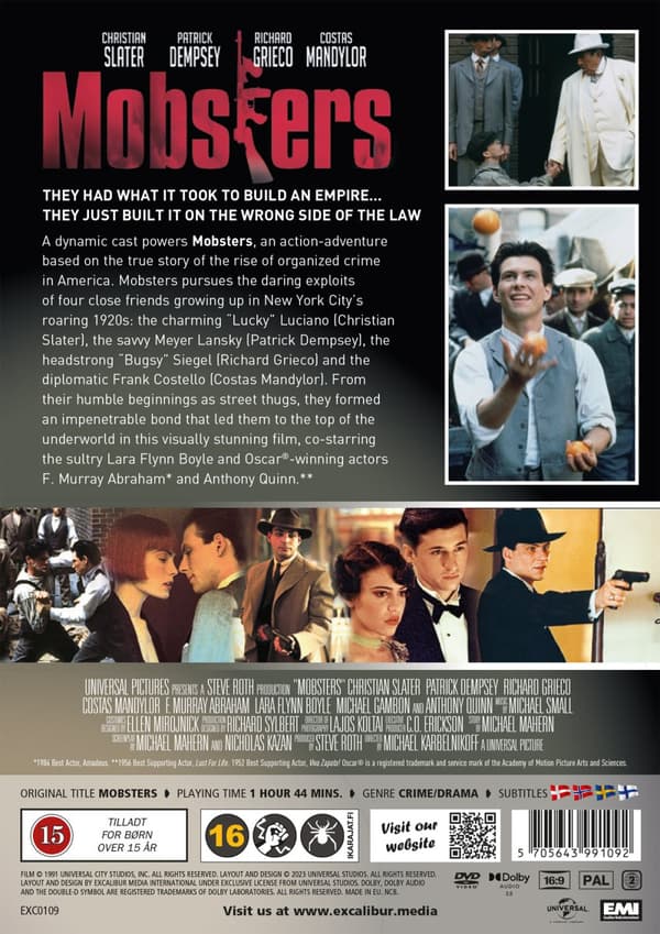 Mobsters - Mot maktens höjder (DVD)