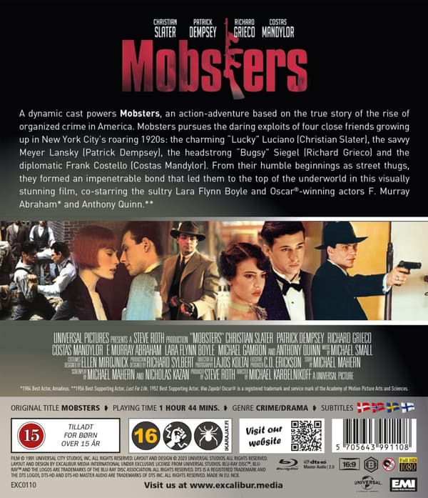 Mobsters - Mot maktens höjder (Blu-ray)