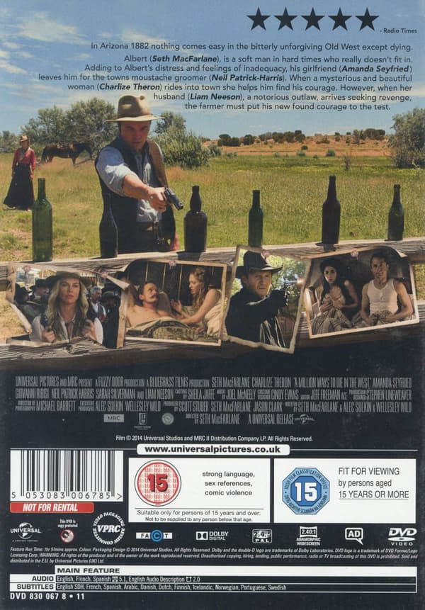 A million ways to die in the west (DVD)