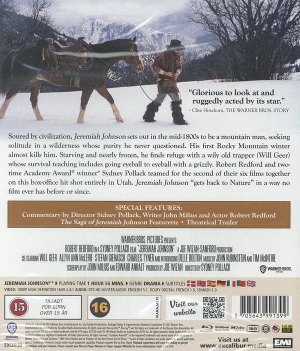 Jeremiah Johnson (Blu-ray)
