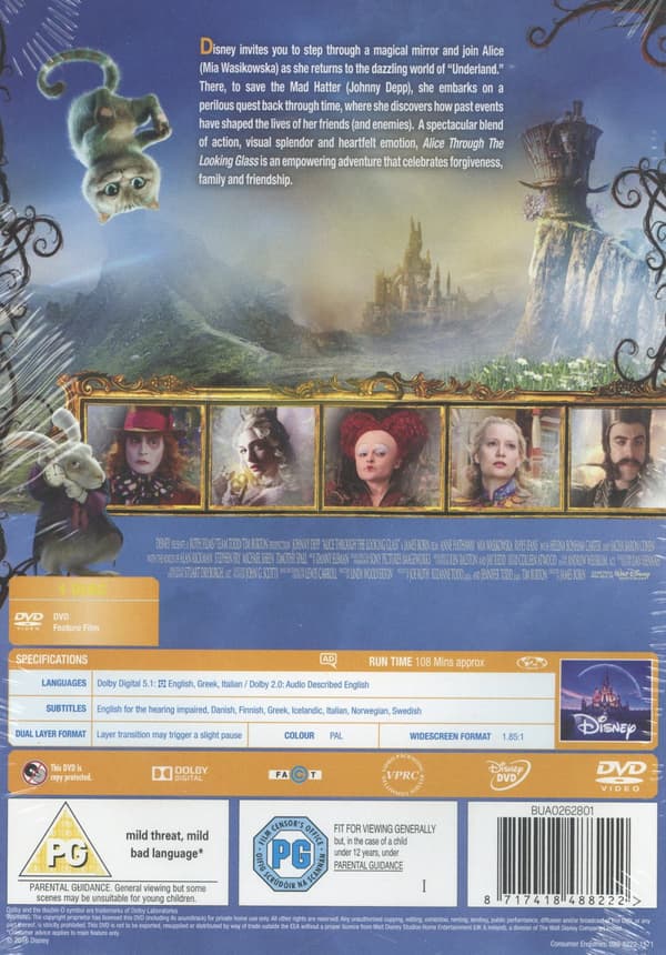 Alice i Spegellandet (DVD)