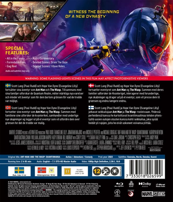 Ant-Man and The Wasp: Quantumania (Blu-ray)