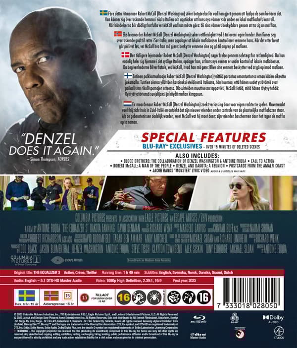The Equalizer 3 (Blu-ray)