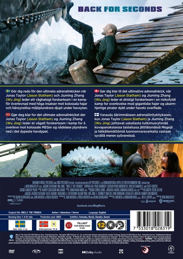 The Meg 2 - The Trench (DVD)
