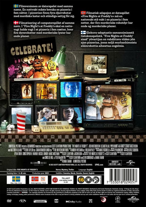 Five nights at Freddy's (DVD)