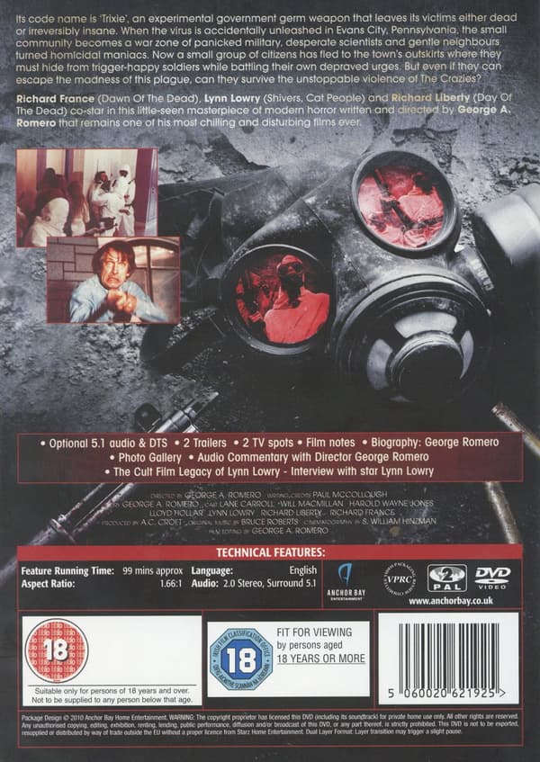 The Crazies (Ej svensk text) (DVD)