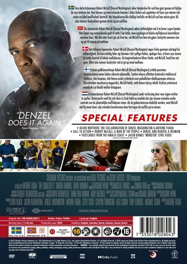 The Equalizer 3 (DVD)