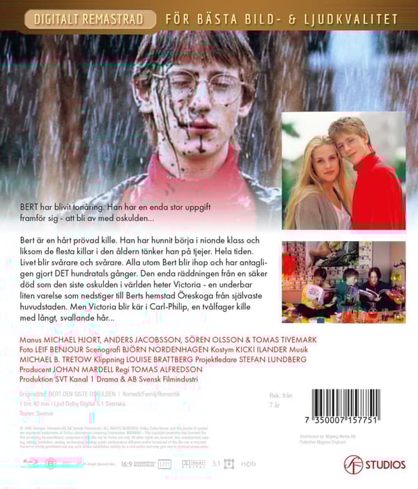 Bert / Den siste oskulden - Digitalt remastrad (Blu-ray)