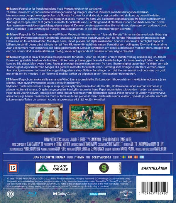 Jean de Florette (Blu-ray)