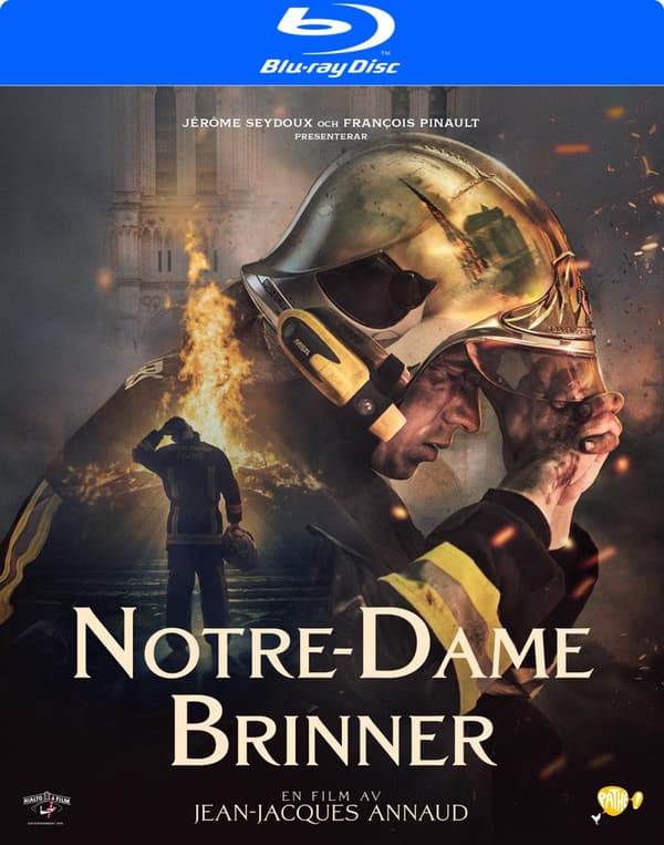 Notre-Dame brinner (Blu-ray)