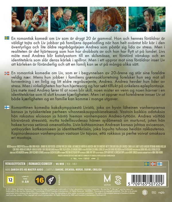 Venus Effekten - The Venus Effect (Blu-ray)