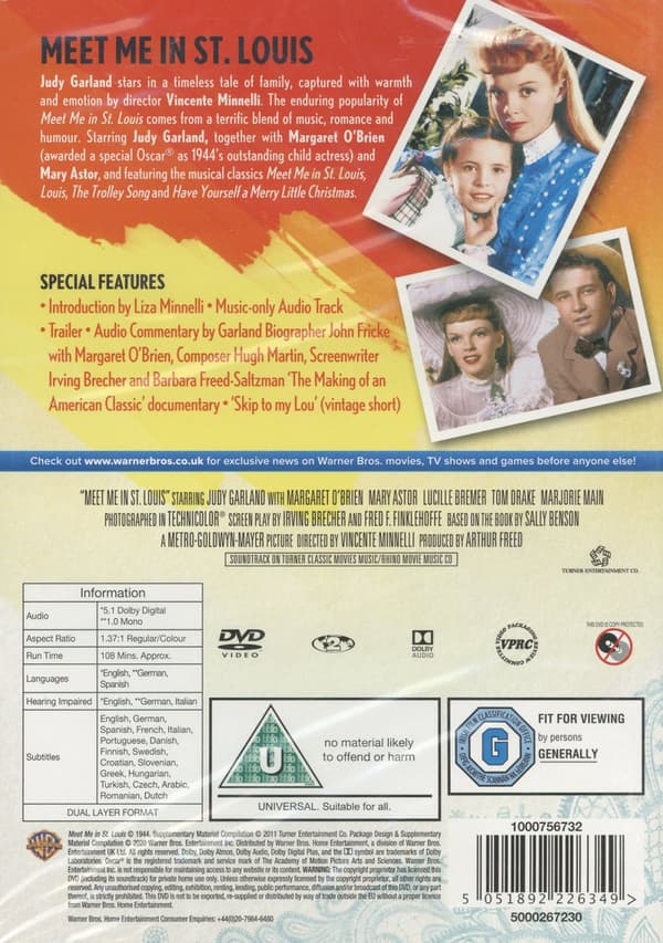 Vi mötas i St Louis (DVD)