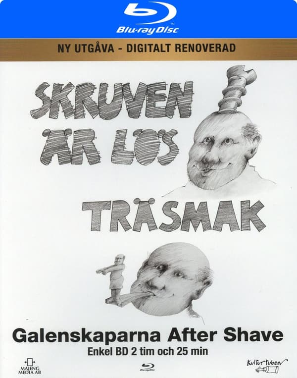 Galenskaparna / Skruven är lös + Träsmak (Blu-ray)