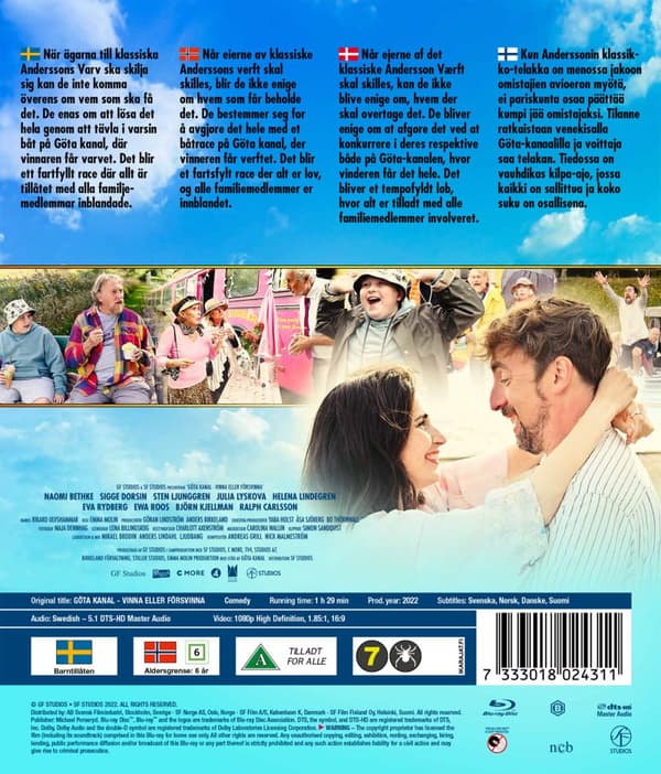 Göta Kanal 4 - Vinna eller försvinna (Blu-ray)