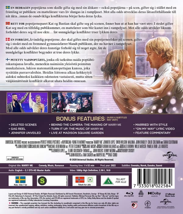 Marry me (Blu-ray)