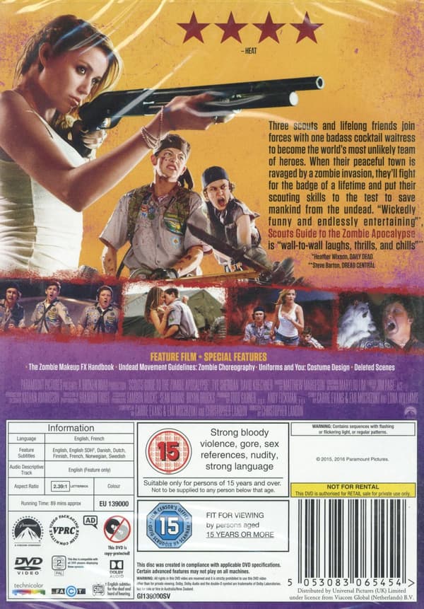 Scouts guide to the zombie apocalypse (DVD)