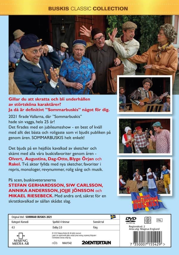 Sommarbuskis 2021 (DVD)