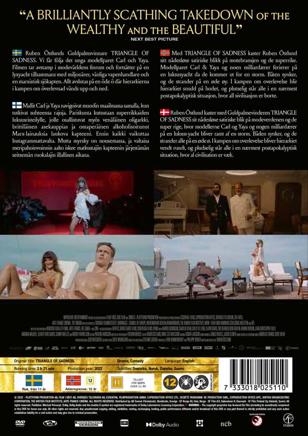 Triangle of sadness (DVD)