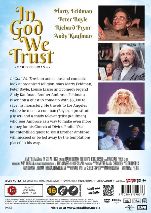 Vi litar på Gud / In God We Trust (DVD)