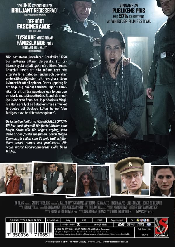 Churchills spioner (DVD)