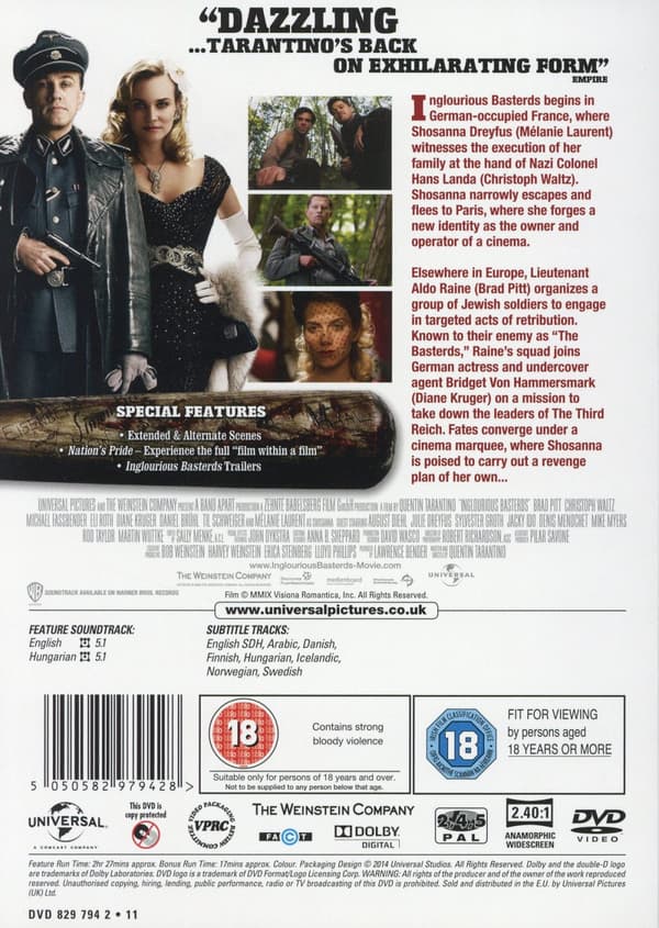 Inglourious Basterds (DVD)
