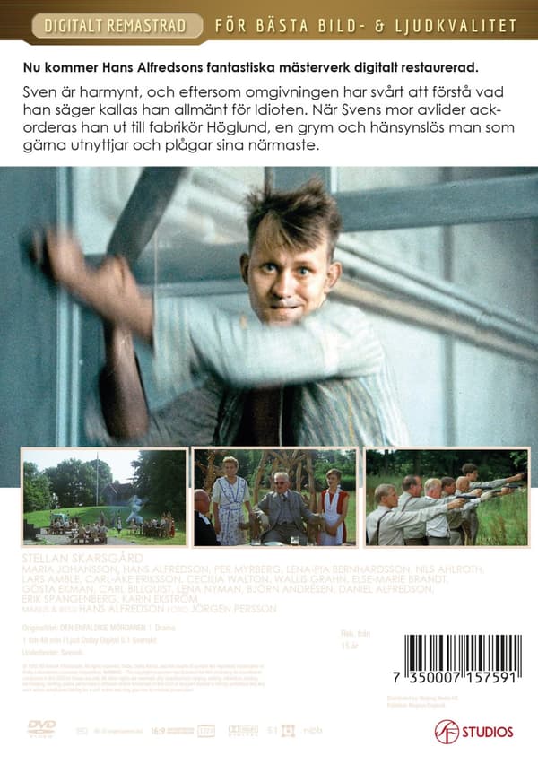 Den enfaldige mördaren - Remastrad (DVD)
