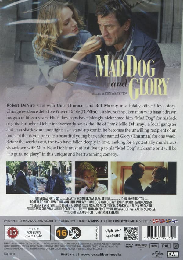 Mad Dog och Glory (DVD)