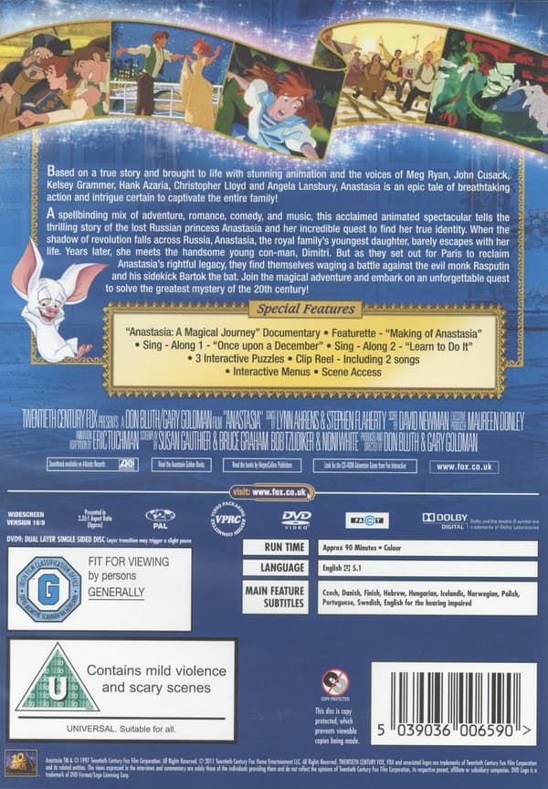 Anastasia (DVD)