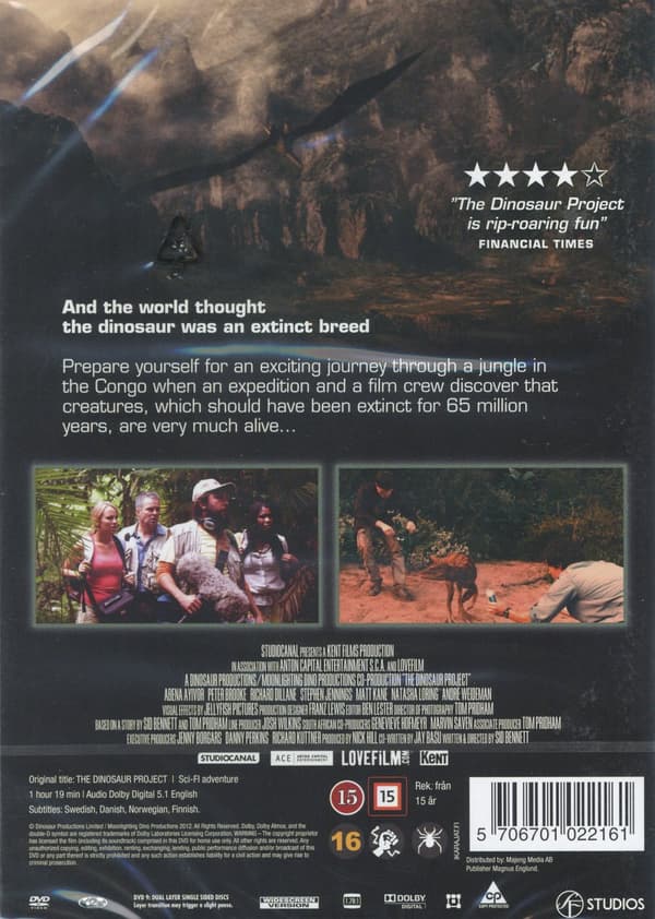 Dinosaur project (DVD)