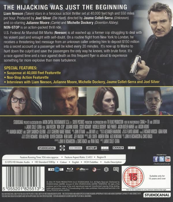Non stop (Ej svensk text) (Blu-ray)