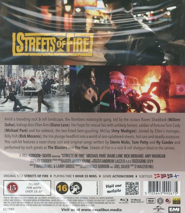 Streets of fire - Nyutgåva (Blu-ray)