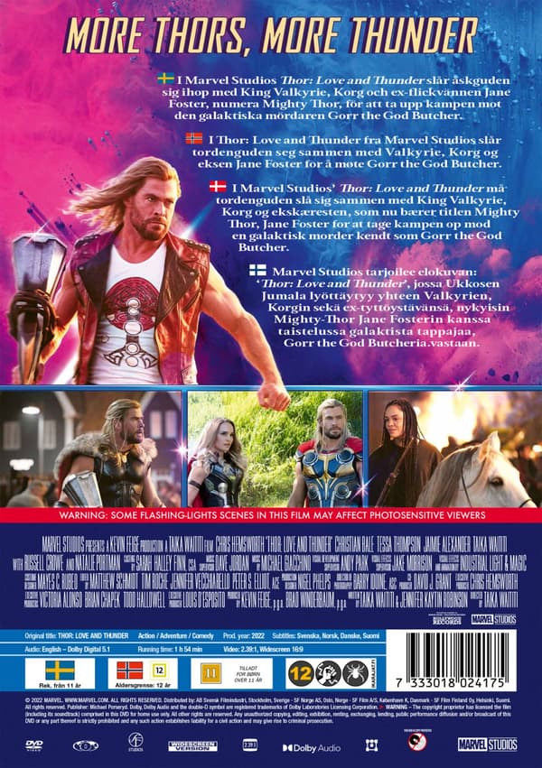 Thor 4 / Love and Thunder (DVD)