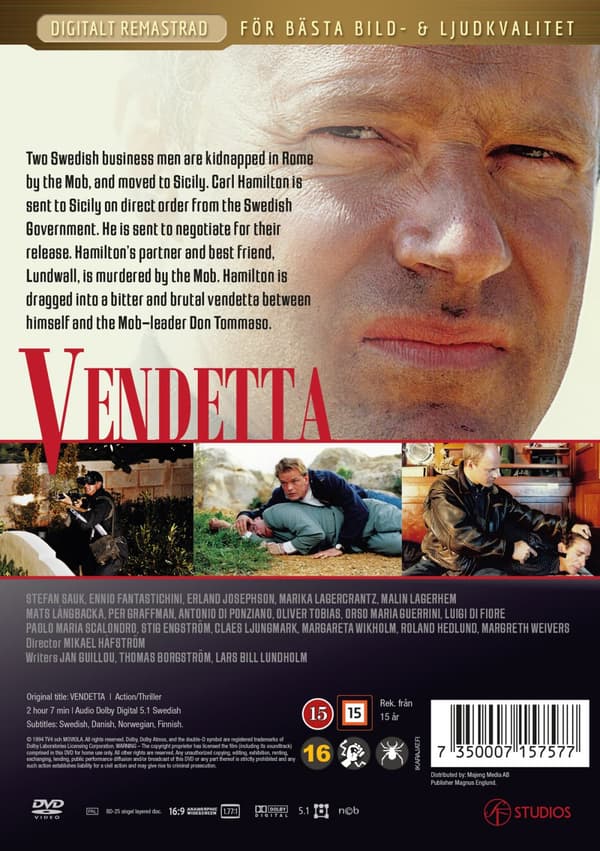 Vendetta - Remastrad (DVD)