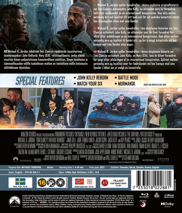 Without remorse (Blu-ray)