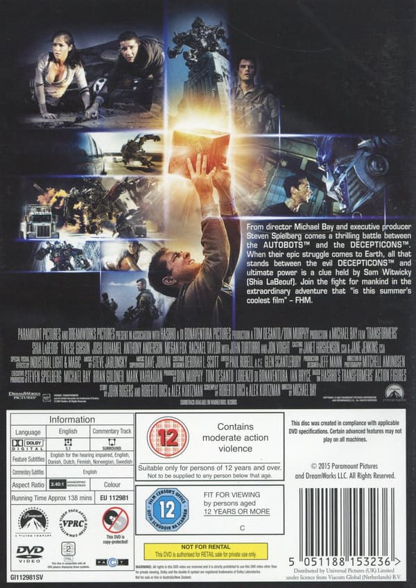 Transformers 1 (DVD)