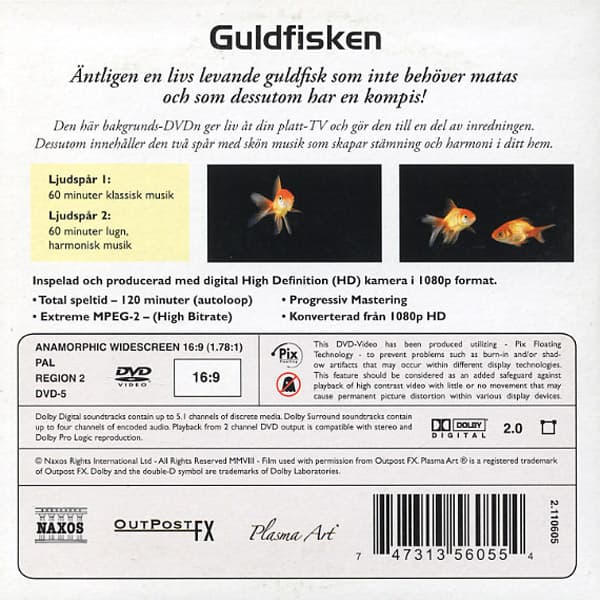 Guldfisken (Bakgrunds-DVD) (DVD)