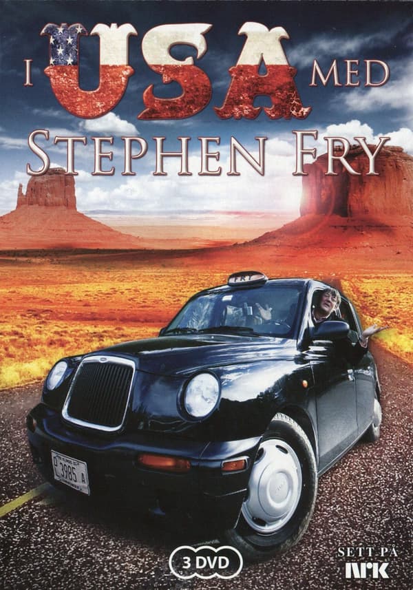 Stephen Fry i USA (Norskt omslag) (3 DVD)