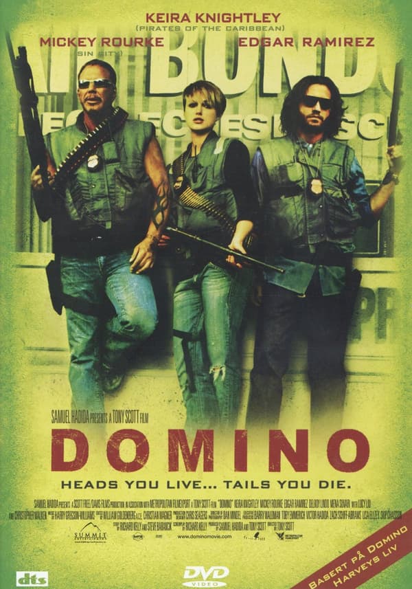 Domino (Norskt omslag/Sv text) (DVD)