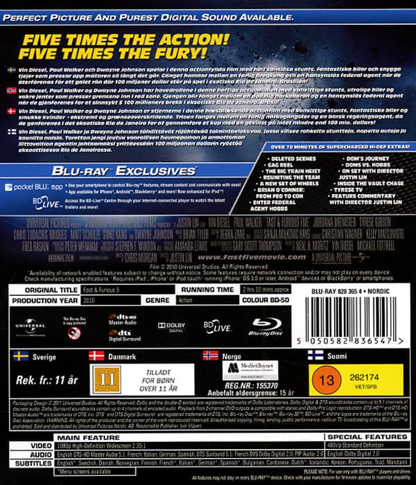 Fast & Furious 5 (Blu-ray)