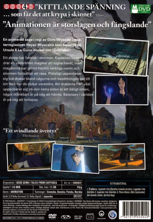 Legender från övärlden (DVD)