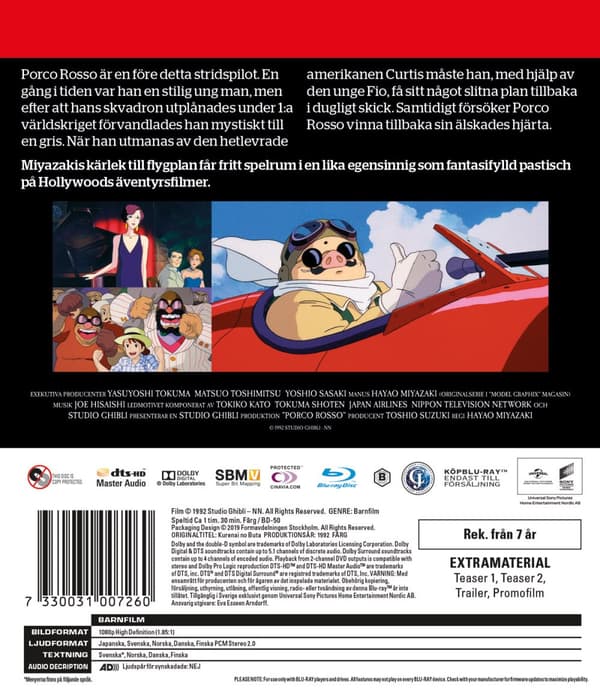 Porco Rosso (Blu-ray)