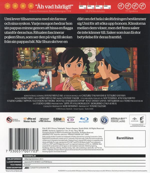 Uppe på vallmokullen (Blu-ray)