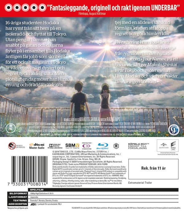 Weathering with you (Blu-ray)