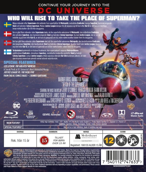Reign of the Superman (Blu-ray)